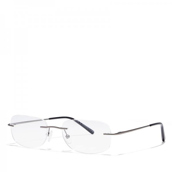 Rectangle Glasses in Titanium