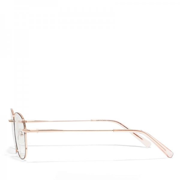 Round Glasses in Metal
