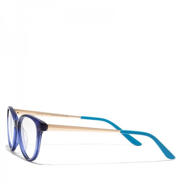 Cat Eye Glasses in Metal + Acetate