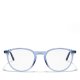 Round Glasses in Metal + Acetate